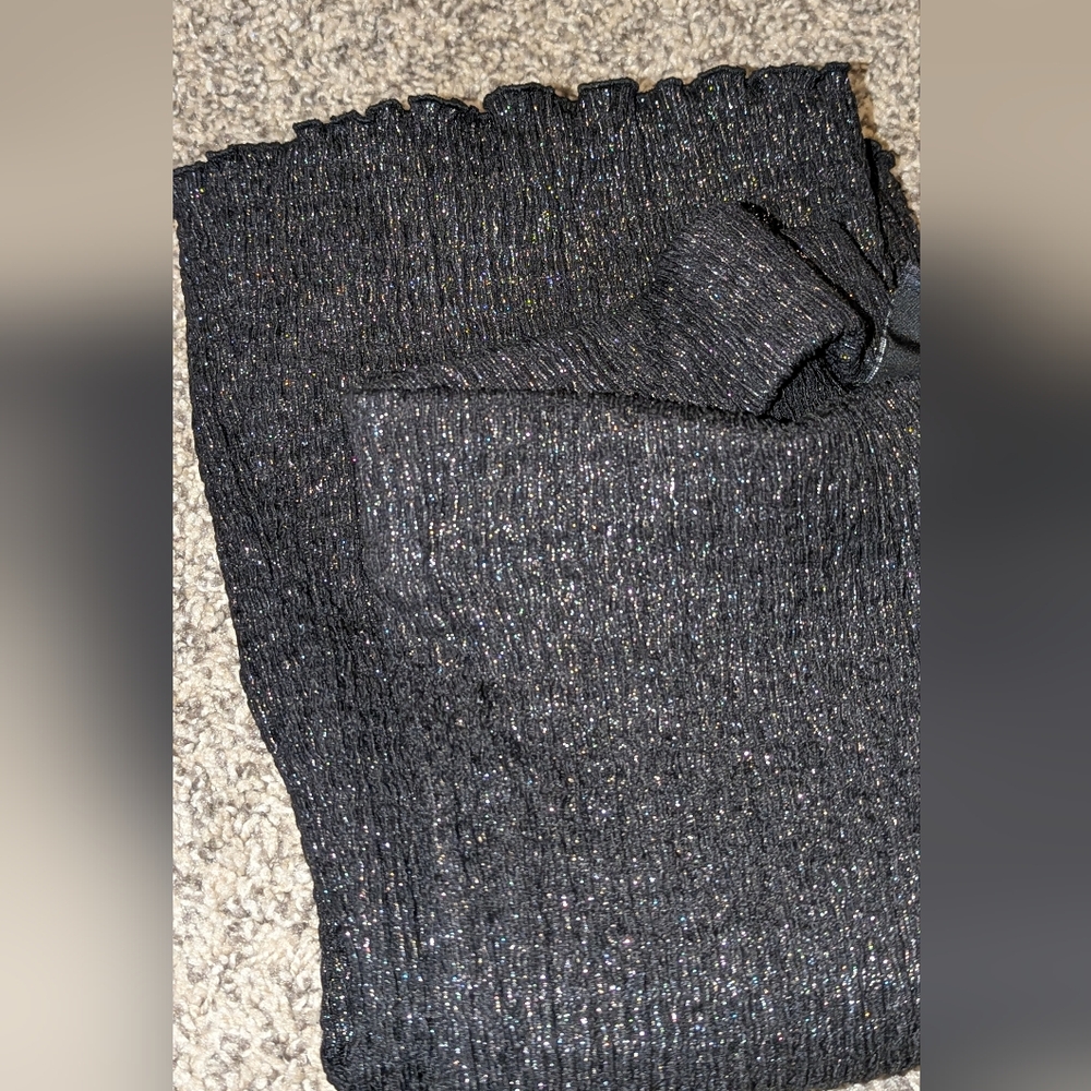 Leith Tiger Print Long Sleeve XS NWT & H&M Sparkling Pants Size S - Picture 5 of 5